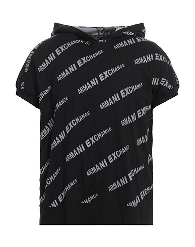 ARMANI EXCHANGE Jumper Black 100% Cotton