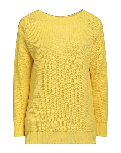 ANNA SERAVALLI Jumper Yellow 100% Cotton