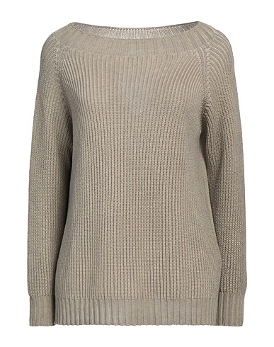 ANNA SERAVALLI Jumper Beige 100% Cotton