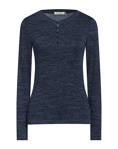 RAG & BONE Jumper Midnight blue 48% Rayon, 48% Polyester, 4% Elastane