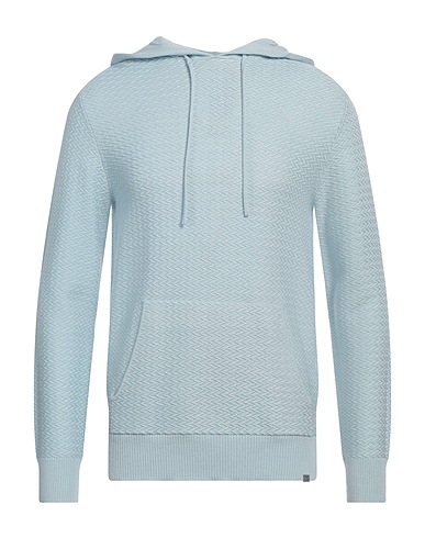 EMPORIO ARMANI Jumper Sky blue 45% Acrylic, 35% Lyocell, 20% Wool