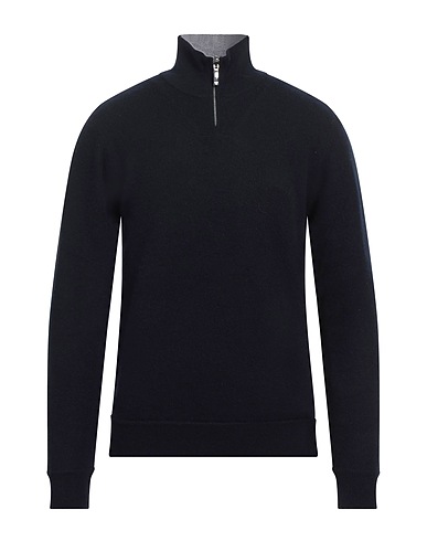 EMPORIO ARMANI Cashmere jumper Midnight blue 100% Cashmere