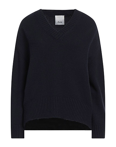ALLUDE Maglia in Cachemire Blu notte 100% Cachemire