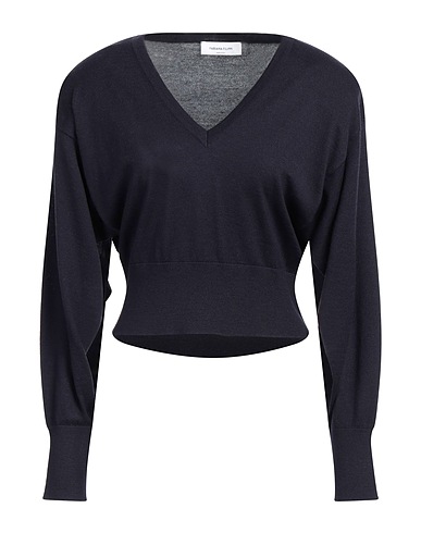 FABIANA FILIPPI Pullover Blu notte 53% Lana Vergine, 47% Cotone