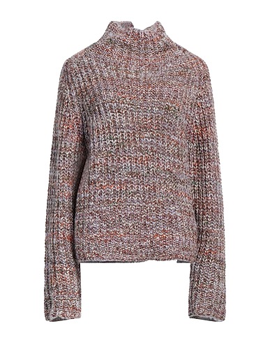 RAG & BONE Polo neck Lilac 45% Acrylic, 26% Wool, 23% Cotton, 6% Nylon