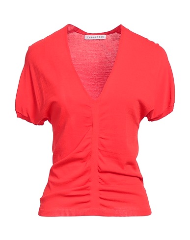 CARACTÈRE Jersey Rojo 80% Viscosa, 20% Poliamida