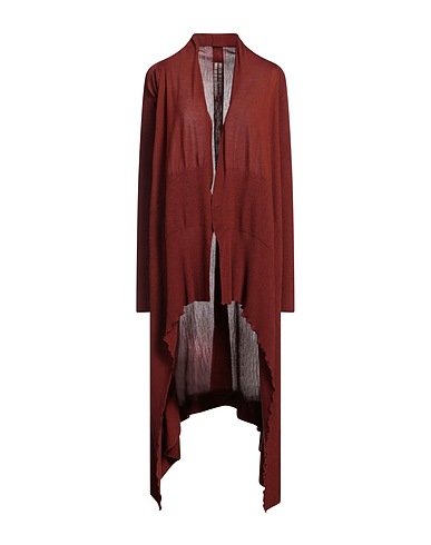 RICK OWENS Cardigan Chocolate brown 100% Virgin Wool