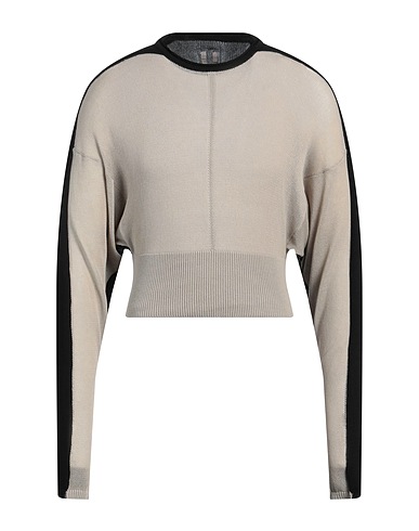 RICK OWENS Jumper Beige 100% Cotton