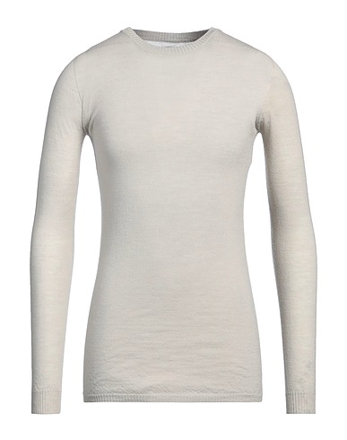 RICK OWENS Pullover Grigio chiaro 100% Lana Vergine