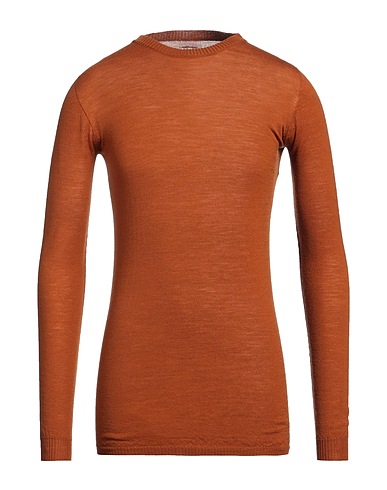 RICK OWENS Pullover Cuoio 100% Lana Vergine