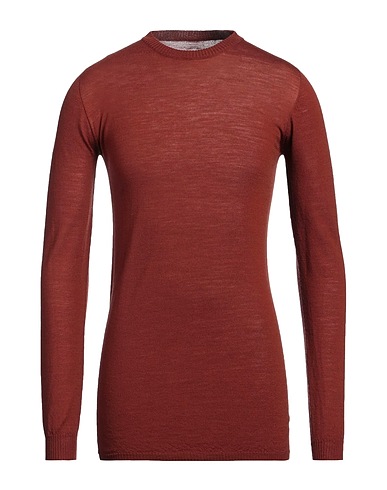 RICK OWENS Sweater Chocolate brown 100% Virgin Wool