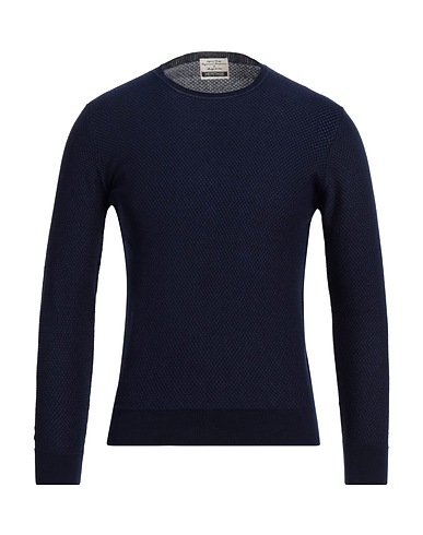 HERITAGE Jumper Navy blue Cotton