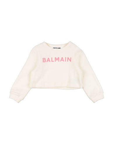 BALMAIN Pullover Panna 100% Cotone