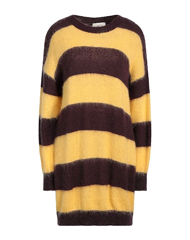 VICOLO Pullover Giallo 42% Acrilico, 30% Lana mohair, 28% Poliammide