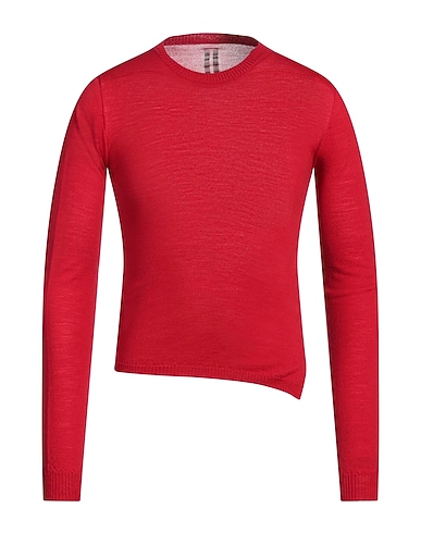 RICK OWENS Jumper Red 100% Virgin Wool