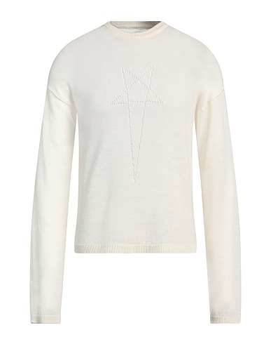 RICK OWENS Jumper White 100% Virgin Wool