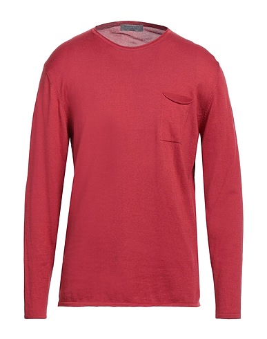 PRIVATI Jumper Brick red 100% Cotton
