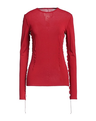 MAISON MARGIELA Pullover Mattone 88% Viscosa, 12% Poliestere