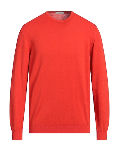 ROSSOPURO Sweater Tomato red 100% Cotton