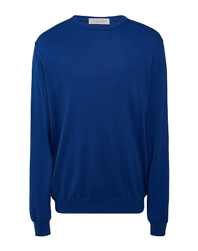 ROSSOPURO Sweater Blue 100% Cotton