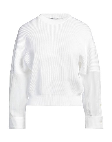 BRUNELLO CUCINELLI Sweater White 100% Cotton