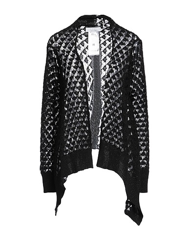 KAOS Cardigan Black 85% Cotton, 11% Polyamide, 4% Metallic fiber