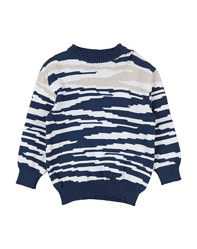MISSONI KIDS Sweater Midnight blue 57% Cotton, 43% Polyamide