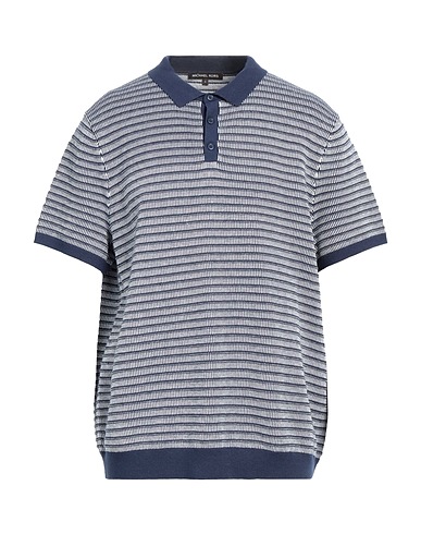 MICHAEL KORS MENS Jumper Midnight blue 90% Cotton, 10% Silk
