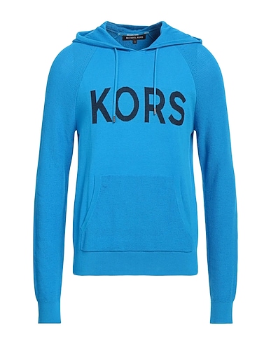 MICHAEL KORS MENS Jumper Azure 86% Cotton, 12% Nylon, 2% Elastane