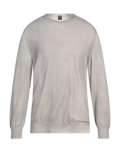 FEDELI Cashmere jumper Grey 100% Cashmere