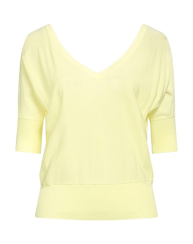 CARACTÈRE Jumper Yellow 80% Viscose, 20% Polyamide