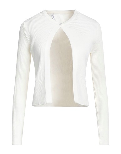 CARACTÈRE Cardigan White 63% Viscose, 37% Polyamide