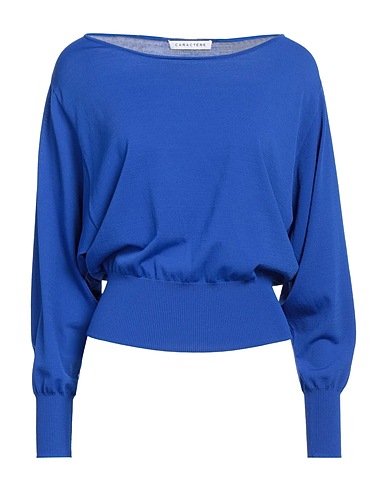 CARACTÈRE Pullover Blau 80% Viskose, 20% Polyamid