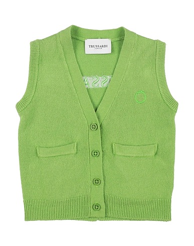 TRUSSARDI JUNIOR Cardigan Lime green 50% Acrylic, 50% Wool