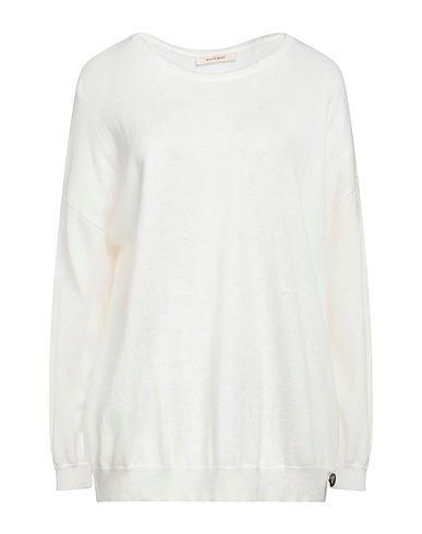 WHITE WISE Jumper Off white 45% Acrylic, 30% Merino Wool, 25% Nylon