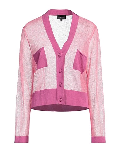 EMPORIO ARMANI Cardigan Fuchsia 80% Viscose, 20% Polyester, Polyamide