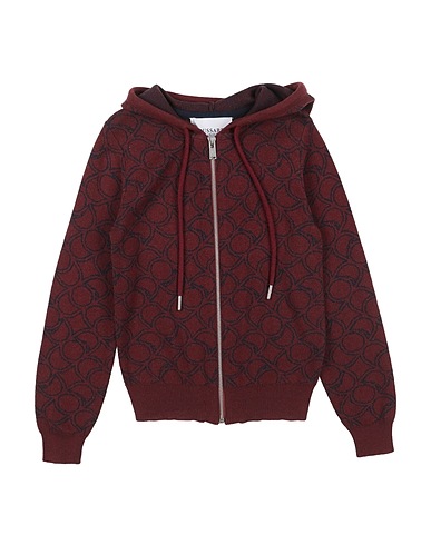 TRUSSARDI JUNIOR Cardigan Chocolate brown 50% Acrylic, 50% Cotton