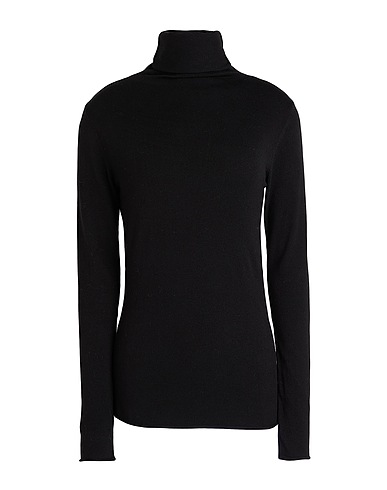 MAX&Co. Polo neck MANAMA  Black 72% Viscose, 28% Polyester