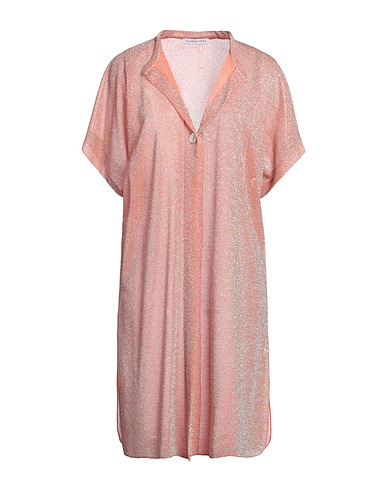 CARACTÈRE Cardigan Salmon pink 64% Polyamide, 36% Metallic fiber
