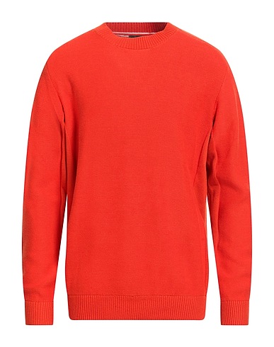 LIU •JO MAN Jumper Orange 41% Cotton, 28% Polyester, 13% Polyamide, 13% Acrylic, 5% Wool