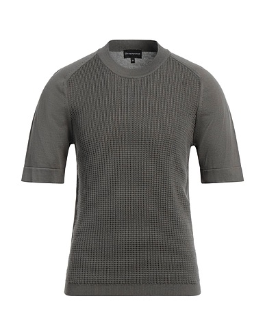 EMPORIO ARMANI Sweater Sage green 100% Cotton