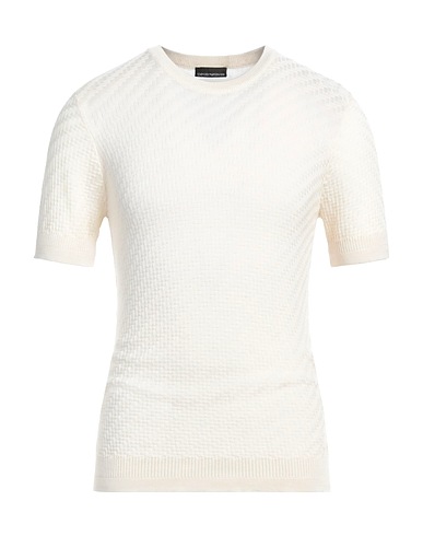 EMPORIO ARMANI Pullover Panna 50% Acrilico, 30% Lyocell, 20% Lana
