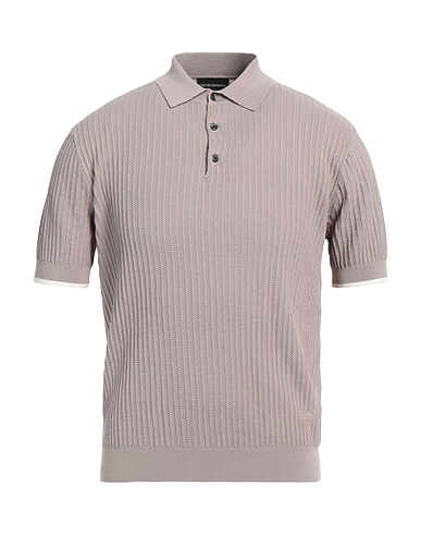 EMPORIO ARMANI Jumper Grey 100% Cotton, Polyamide, Elastane