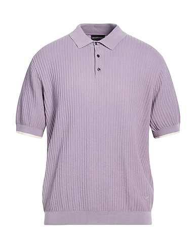 EMPORIO ARMANI Sweater LILLA 100% Cotton, Polyamide, Elastane