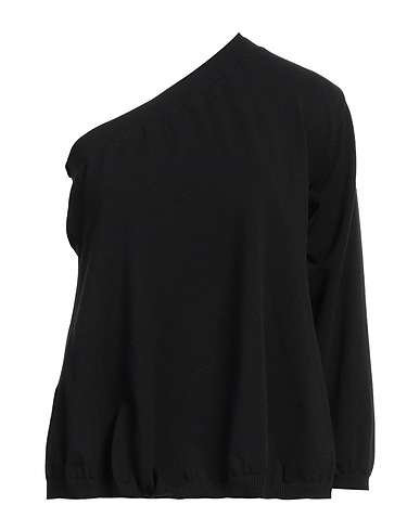 ARCHIVIO B Jumper Black 70% Viscose, 30% Polyester