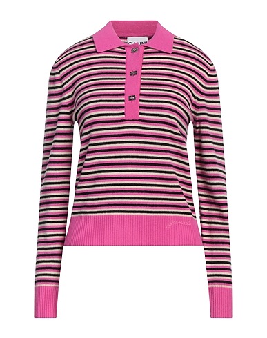 GANNI Jumper Mauve 70% Merino Wool, 30% Cashmere