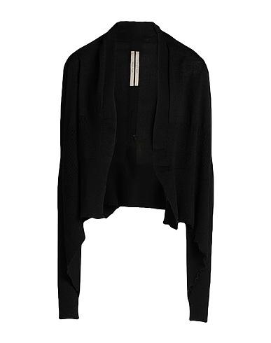RICK OWENS Cardigan Black 100% Virgin Wool