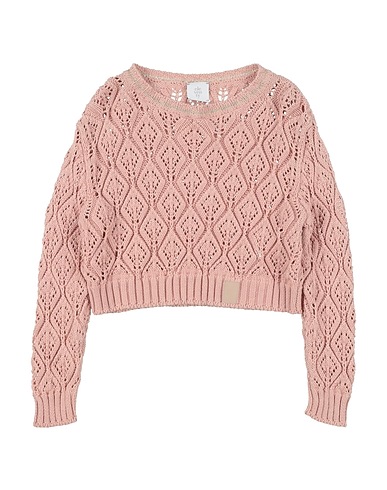 ELEVENTY Sweater Blush 100% Cotton