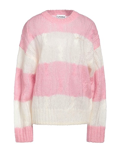 GANNI Jumper Pink 55% Mohair wool, 29% Polyamide, 16% Merino Wool