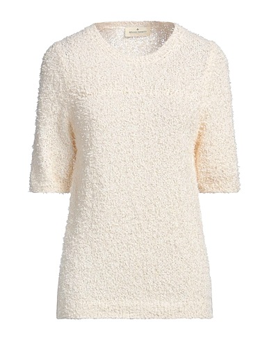 BRUNO MANETTI Jumper Ivory 55% Cotton, 45% Polyamide